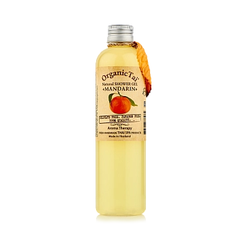 Гель натуральный для душа Мандарин 260 мл, ORGANIC TAI