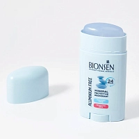 BIONSEN Дезодорант минеральная защита / Alu-Free Mineral Protective Deodorant Sensitive Skin 40 мл, фото 2