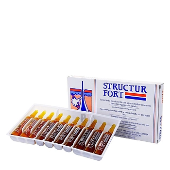 DIKSON Препарат восстанавливающий структуру волос / STRUCTUR FORT 10*12 мл, фото 2