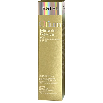 ESTEL PROFESSIONAL Сыворотка-контроль для кончиков волос Контурная реконструкция / OTIUM Miracle 100 мл, фото 4