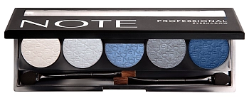 NOTE Тени для век, профессиональная палетка 101 / PROFESSIONAL EYESHADOW 5*2 г, фото 1