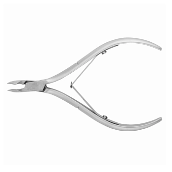 Кусачки для кутикулы, двойная пружина, матовые, лезвие 7 мм