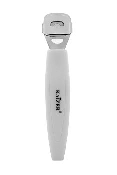 KAIZER Скребок для пяток с запасными лезвиями, цвет белый, фото 2