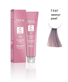 TEFIA Т 9.87 тонер жемчуг / Color Creats 60 мл, фото 2