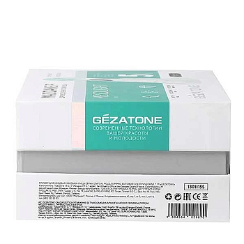 GEZATONE Массажер для ухода за кожей лица Mezolight M9910, фото 5