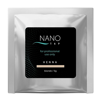 NANO TAP Хна для бровей в саше, русый / NanoTap blonde 5 гр, фото 1