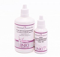 INKI Гель регенерирующий для ухода за кожей лица 35+ / regenerating gel with HA & collagen 35+ 100 мл, фото 2