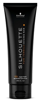 SCHWARZKOPF PROFESSIONAL Гель безупречный ультрасильной фиксации для волос / SILHOUETTE 250 мл, фото 1