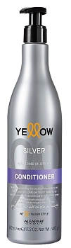 YELLOW Кондиционер анти-желтый для холодного блонда и седых волос / YE SILVER CONDITIONER 500 мл, фото 1