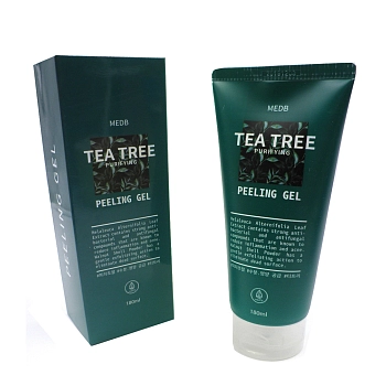 MED:B Гель-скатка с экстрактом чайного дерева / Med B Tea Tree Purifying Peeling Gel 180 мл, фото 3