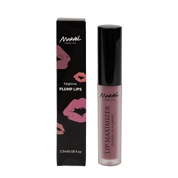 MARVEL COSMETICS Помада жидкая с охлаждающим эффектом L320 / Marvel lilac 2,5 мл, фото 3