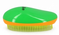 DEWAL BEAUTY Щетка массажная для легкого расчесывания волос, овальная, цвет зелено-оранжево-желтый, фото 1
