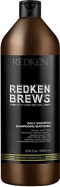 REDKEN Шампунь с солодом и протеинами для ежедневного деликатного очищения волос и кожи головы / FOR MEN DAILY 1000 мл