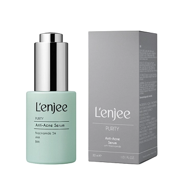 LENJEE Сыворотка для проблемной кожи лица с ниацинамидом / Anti-Acne Skincare Serum 30 мл, фото 2