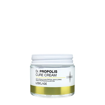Крем антивозрастной питающий для лица с прополисом / Lebelage Dr.Propolis Cure Cream 70 мл