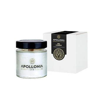APOLLONIA Свеча ароматическая / POMEGRANATE & ACAI SPA CANDLE 200 мл, фото 2