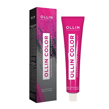 OLLIN PROFESSIONAL 6/4 краска для волос, темно-русый медный / OLLIN COLOR 60 мл