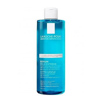 Шампунь мягкий физиологический для чувствительной кожи головы / KERIUM 400 мл