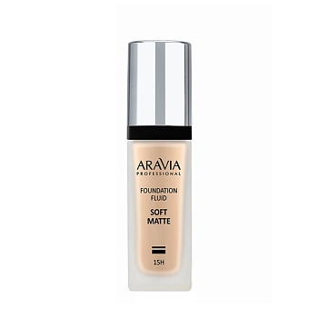ARAVIA Professional Крем тональный матирующий для лица, 02 / foundation SOFT MATTE 30 мл, фото 1