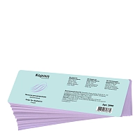 KAPOUS Полоски для депиляции, фиолетовый, 7*20 см / Depilation 100 шт, фото 1