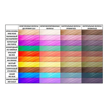 V-COLOR PROFESSIONAL Крем-основа для прямых пигментов + дозатор / MAD HEAD BASIC 500 мл, фото 2