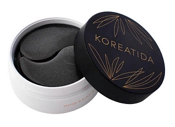 KOREATIDA Патчи гидрогелевые с пептидами и экстрактом жемчуга для глаз / peptide & black pearl hydrogel eye patch 60 шт, фото 4