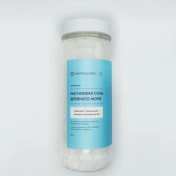 MIPASSIONcorp Соль магниевая для ванны без отдушки / MiPASSiON 400 гр, фото 2