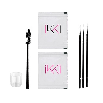 LUCAS COSMETICS Набор для домашнего окрашивания бровей краской, темно-коричневый / IKKI Home, фото 4