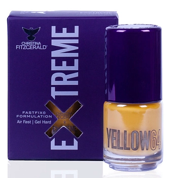 CHRISTINA FITZGERALD Лак для ногтей 64 / YELLOW EXTREME 15 мл, фото 1