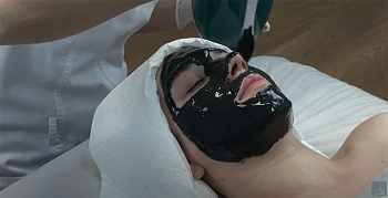 PREMIUM Маска суперальгинатная увлажняющая / Secret Algae Homework 17 г + 50 мл, фото 3