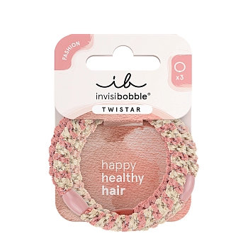 Резинка для волос / invisibobble TWISTAR Blush Braids