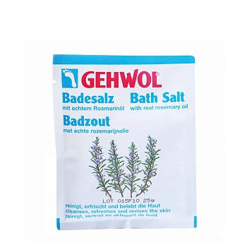 Соль с розмарином для ванны / Gehwol 25 гр