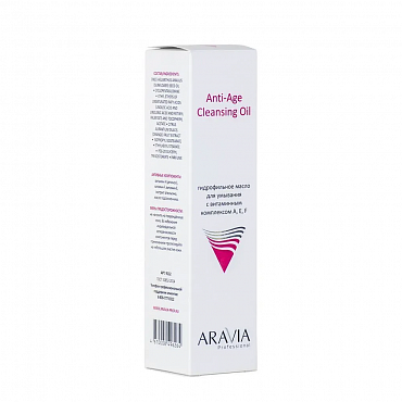 ARAVIA Масло гидрофильное для умывания с витаминным комплексом / Anti-Age Cleansing Oil A, E, F 110 мл