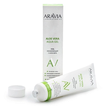 ARAVIA Professional Гель увлажняющий с алоэ-вера для лица / Aloe Vera Aqua Gel ARAVIA Laboratories 116 мл, фото 4