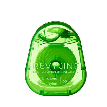 REVYLINE Нить зубная невощеная, нейлон, 50 м, зеленая / Revyline, фото 2