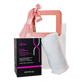 Набор подарочный Фактура упругости (сыворотка 30х1,5 мл + полотенце) BIOHYALUX
