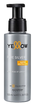 YELLOW Пигмент ультраконцентрированный, фиолетовый / YE SILVER PURE SILVER COLOR 100 мл, фото 1