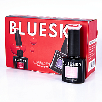 BLUESKY LV012 гель-лак для ногтей / Luxury Silver 10 мл, фото 4