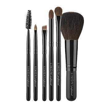 LIMONI Набор кистей (6 предметов + чехол) COMPACT KIT, фото 2