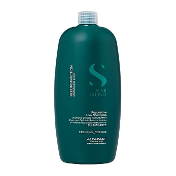 ALFAPARF MILANO Шампунь для поврежденных волос / SDL R REPARATIVE LOW SHAMPOO 1000 мл, фото 1
