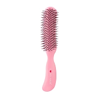 Щетка парикмахерская для волос Therapy Brush, розовая глянцевая M, I LOVE MY HAIR