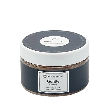 MIPASSIONcorp Скраб парфюмированный, табак, амбра, ветивер / Gentle MiPASSiON 250 мл, фото 2