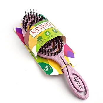 KOSMO SHTUCHKI Расческа спиральная комбинированная, фиолетовая / KOSMO SHTUCHKI, фото 2