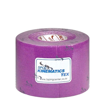 Кинезио тейп фиолетовый 5 см х 5 м SPOL TAPE