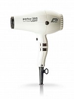 Фен Parlux 385 Power Light белый, ионизация, 2 насадки 2150 Вт, PARLUX