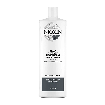 NIOXIN Кондиционер увлажняющий для тонких натуральных, заметно редеющих волос, Система 2, 1000 мл