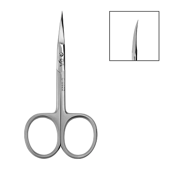DR. ALEX Ножницы для кутикулы C-0922, студийная заточка, длина лезвия 20 мм, фото 2