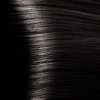 KAPOUS 3.00 крем-краска для волос с гиалуроновой кислотой, темно-коричневый интенсивный / HY 100 мл, фото 1