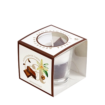 AROMA HARMONY Свеча ароматическая Шоколадное суфле 60 гр, фото 3