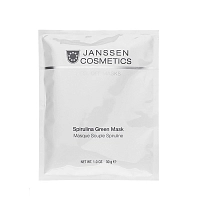 Маска моделирующая зеленая со спирулиной / Spirulina Green Mask Peel off masks 10*30 г, JANSSEN COSMETICS